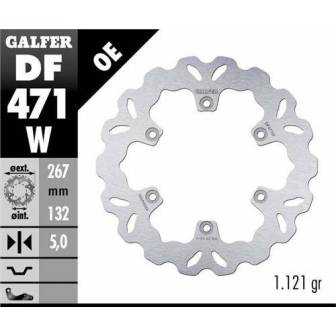 Disco Freno Wave Galfer Fijo 267x5mm Df471w