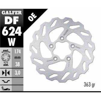 Disco Freno Wave Galfer Fijo 174x3mm Df624w