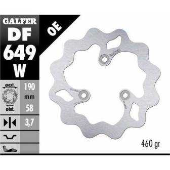 Disco Freno Wave Galfer Fijo 190x3,8mm Df649w