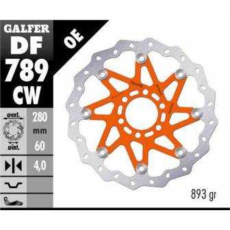 Disco Freno Wave Galfer Flotante 280x4mm Df789cw