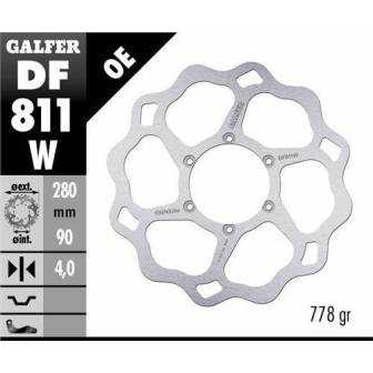 Disco Freno Wave Galfer Fijo 280x4mm Df811w