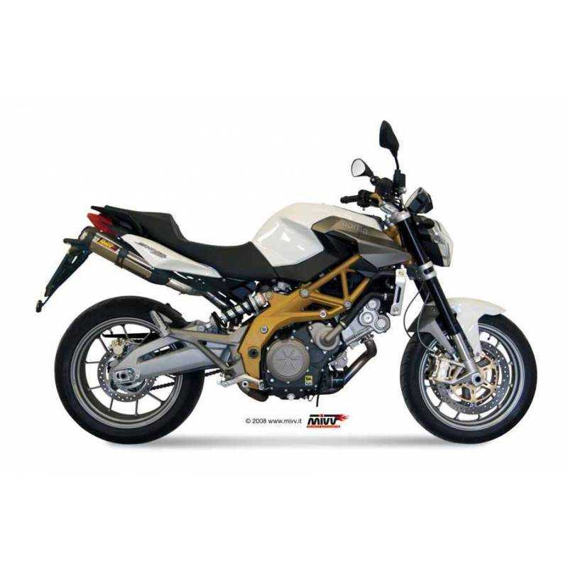 MIVV APRILIA SHIVER 750 08- SUONO INOX COPA CARBONO A.006.L7