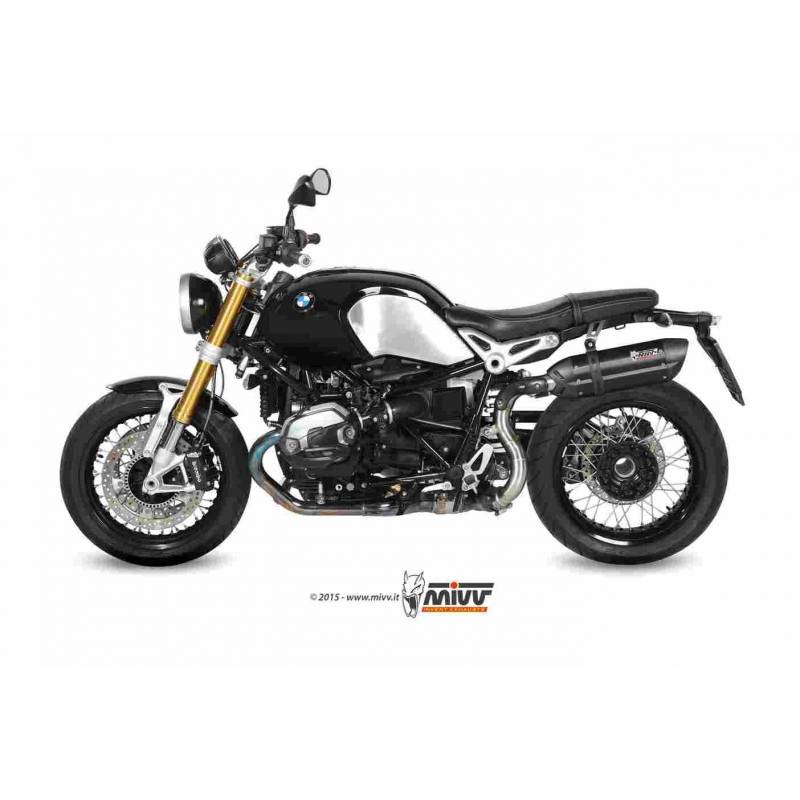 MIVV BMW R NINE T 2014- SPORT SUONO STEEL BLACK B.022.L9