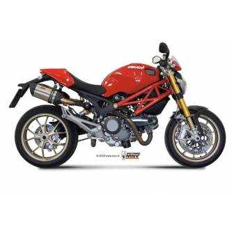 MIVV DUCATI MONSTER 795-796-1100 SUONO INOX COPA CARBONO D.025.L7