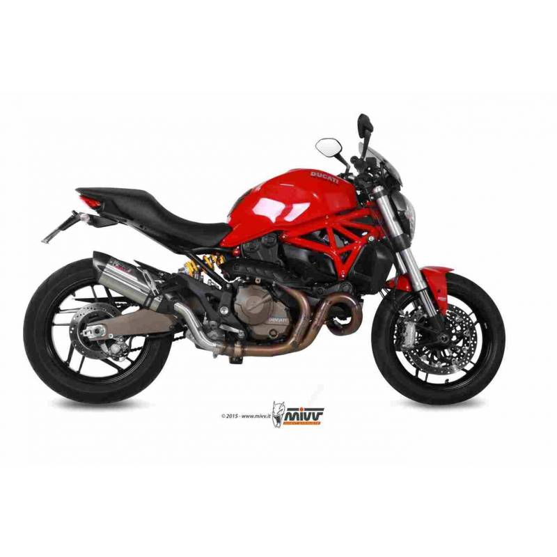 MIVV DUCATI MONSTER 821 15- SUONO INOX COPA CARBONO D.030.L7