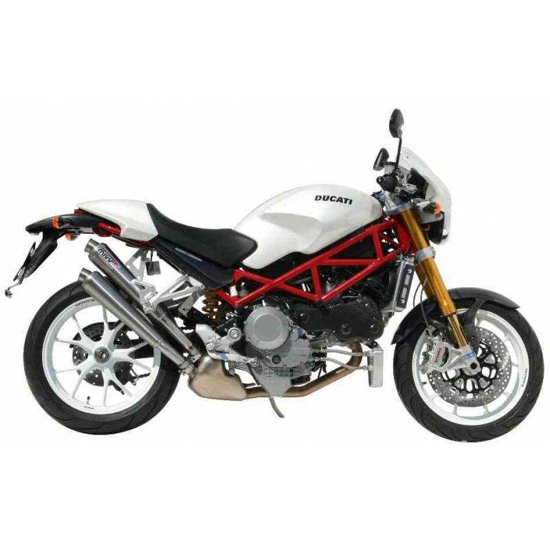 MIVV DUCATI MONSTER S4RS 06- X-CONE INOX D.020.LC2