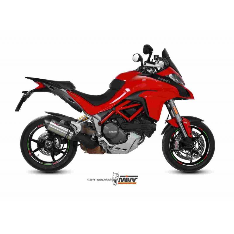 MIVV DUCATI MULTISTRADA 1200 15- SUONO INOX COPA CARBONO D.034.L7