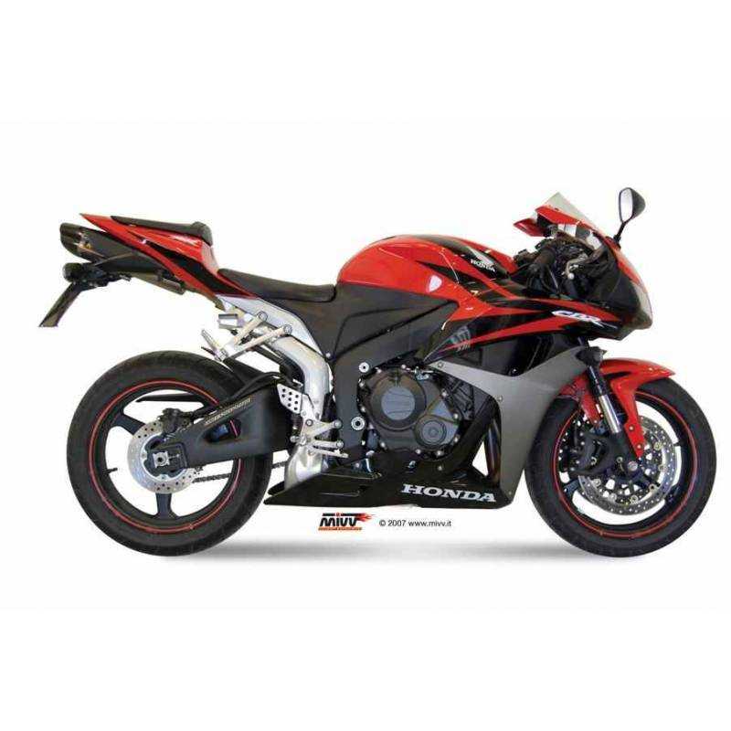 MIVV HONDA CBR 600 RR 13- SUONO INOX COPA CARBONO UH.037.L7