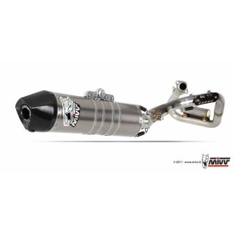 MIVV HONDA CRE F 450 R 11-12 OVAL INOX COPA CARBONO M.HO.032.LXC.F