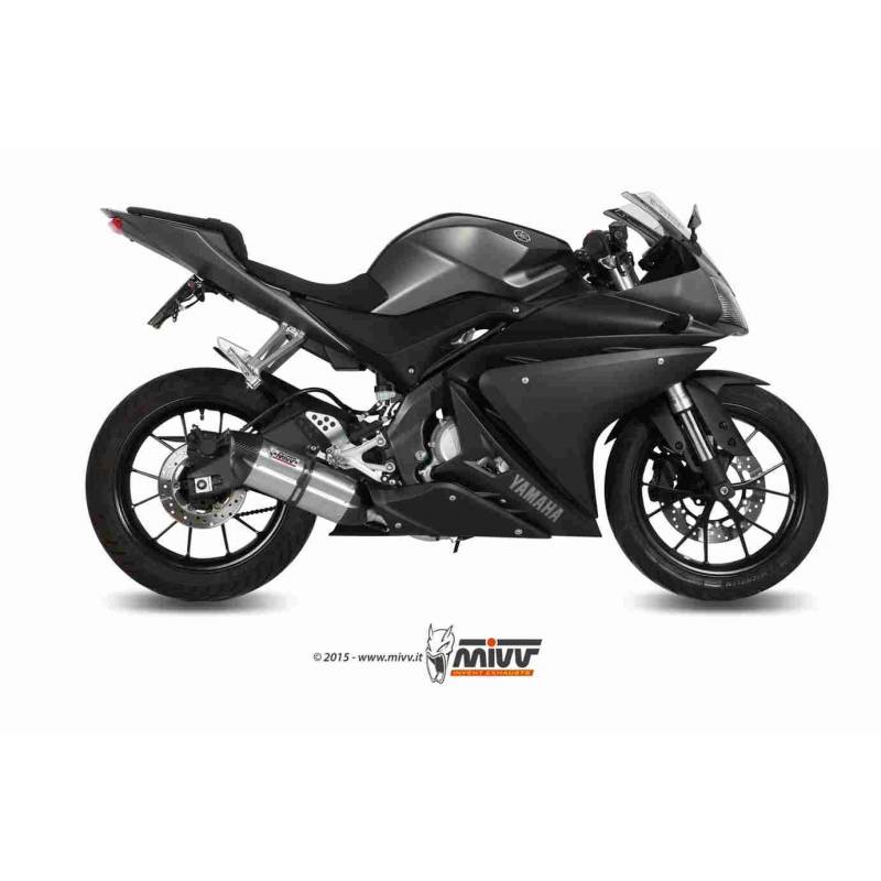 MIVV YAMAHA MT-125 15- / YZF R125 14- SUONO INOX Y.047.L7