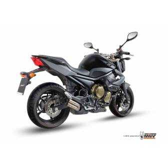 MIVV YAMAHA XJ6 / XJ6 DIVERSION 09- DOUBLE GUN  FULL TITANIO Y.032.LDG