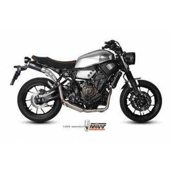 MIVV YAMAHA XSR 700 16- GHIBLI INOX BLACK Y.052.LGB