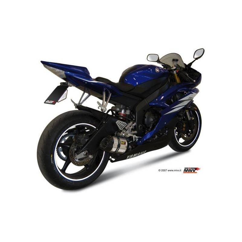 MIVV YAMAHA YZF 600 R6 06- SUONO INOX Y.021.L7