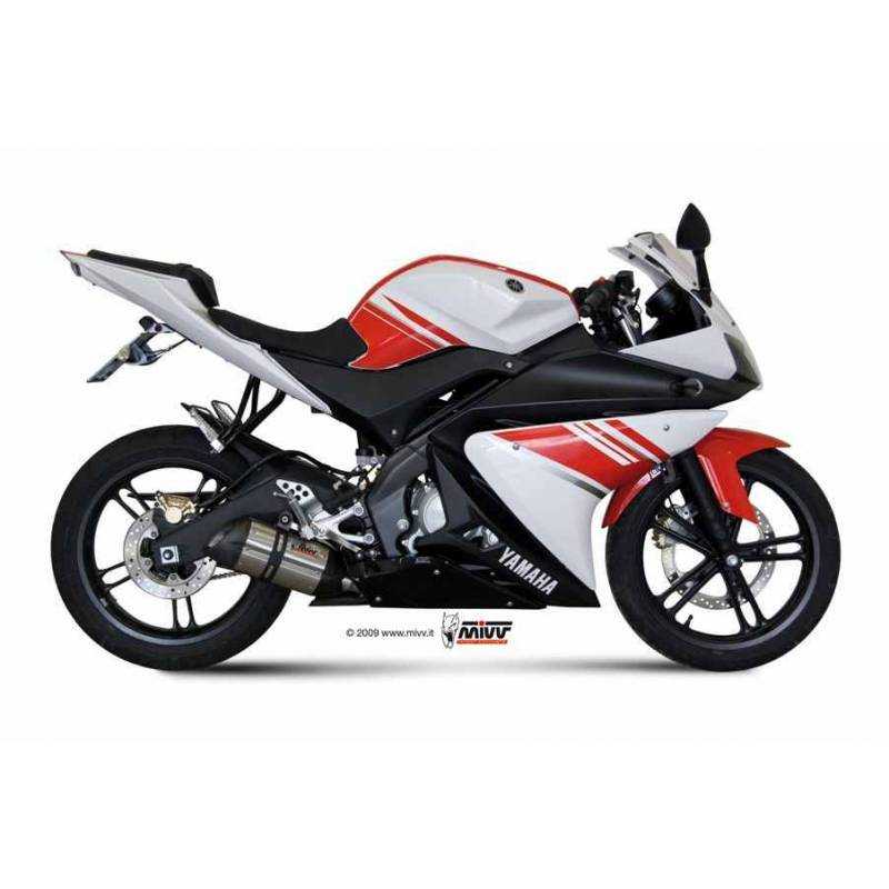 MIVV YAMAHA YZF R125 08-13 SUONO INOX Y.030.L7