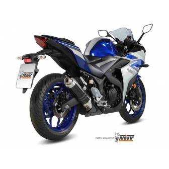 MIVV YAMAHA YZF R3 / R25 15- GP STEEL BLACK Y.048.LXB