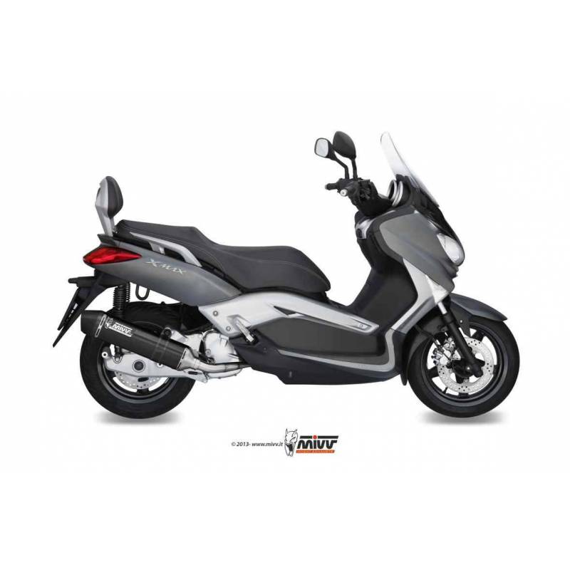 MIVV YAMAHA X-MAX 125 06- STRONGER STEEL BLACK Y.041.LBSC