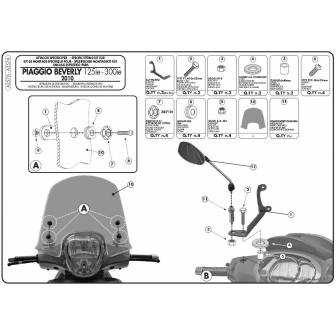 Kit Anclajes Givi Especifico Para 357a