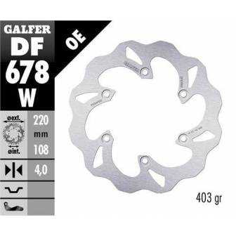 DISCO FRENO GALFER WAVE 220X4MM DF678W