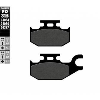 PASTILLAS FRENO GALFER FD315-G1050 (SCOOTER)