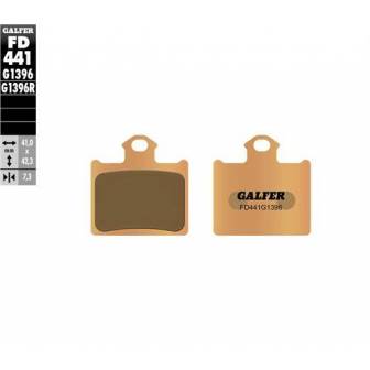 PASTILLAS FRENO GALFER FD441-G1396 OFF ROAD