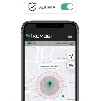 Localizador Komobi City GPS En Valencia (Alarmas - Accesorios