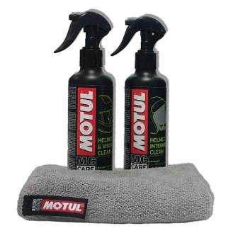 MOTUL PACK LIMPIA CASCOS (M1+M2) 500ml