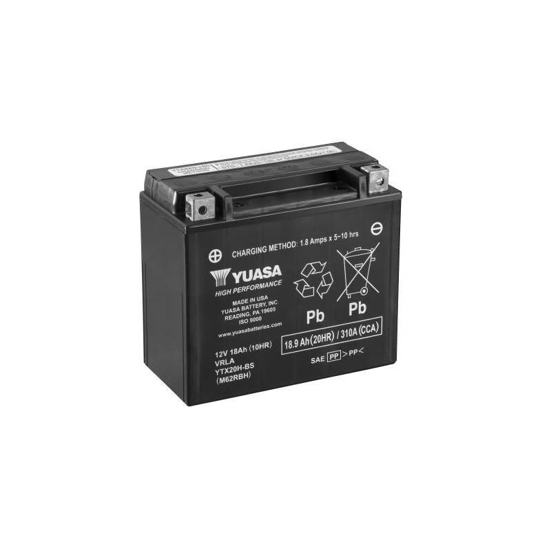 BATERÍA YUASA YTX20H-BS 12V 18,9AH