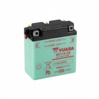 BATERÍA YUASA 6N11A-3A 6V 11,6AH