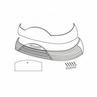 CATADRIOPTRICO SHAD ROJO SH46