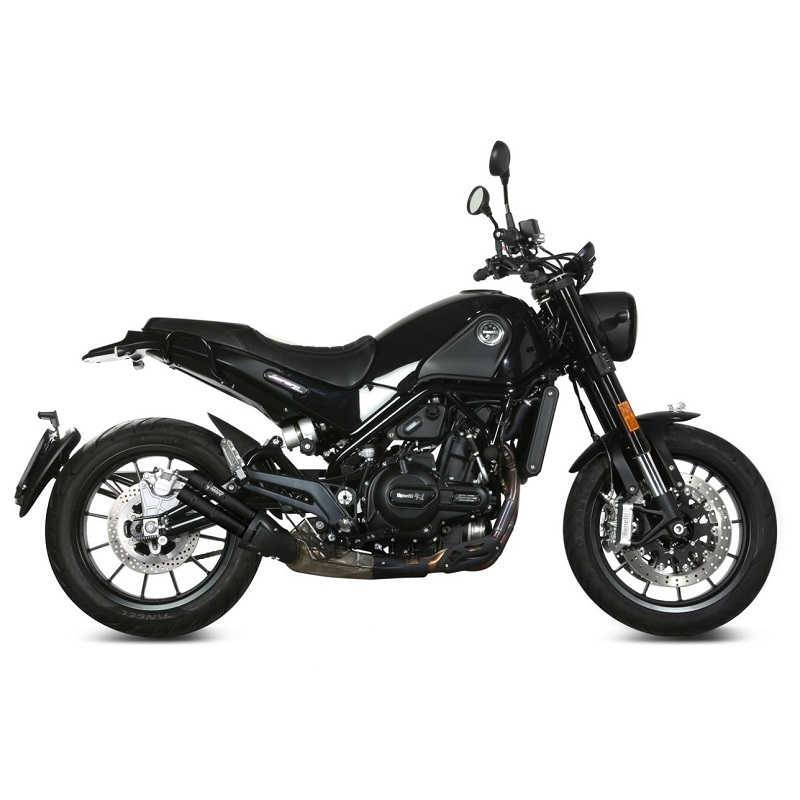 MIVV BENELLI LEONCINO 500 2017 - 2022 DOUBLE GUN BLACK E.002.LDGB