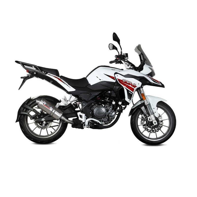 MIVV BENELLI TRK 251 2019 - 2022 OVAL INOX. E.006.LX1