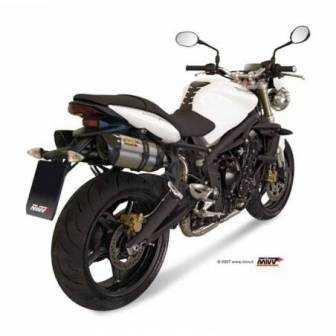 MIVV Triumph Street Triple 675 2007 - 2012 Suono Inox. AT.009.L7