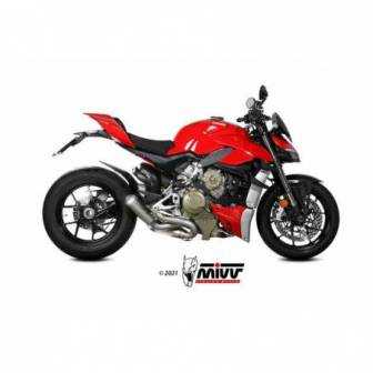 MIVV DUCATI STREETFIGHTER V4 2020 - 2022 X-M1 TITANIO D.047.SC4T