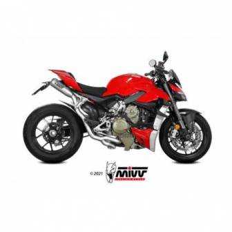 MIVV DUCATI STREETFIGHTER V4 2020 - 2022 X-M1 TITANIO R.DU.0007.SC4T