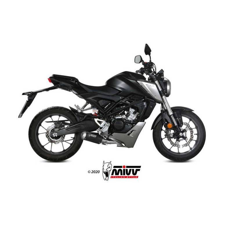 MIVV HONDA CB 125 R 2018 - 2020 MK3 BLACK H.076.SM3B