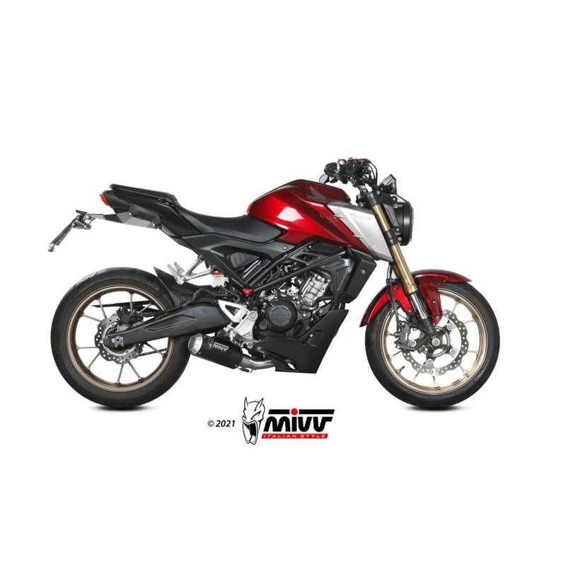 MIVV HONDA CB 125 R 2021 - 2022 MK3 BLACK H.078.SM3B