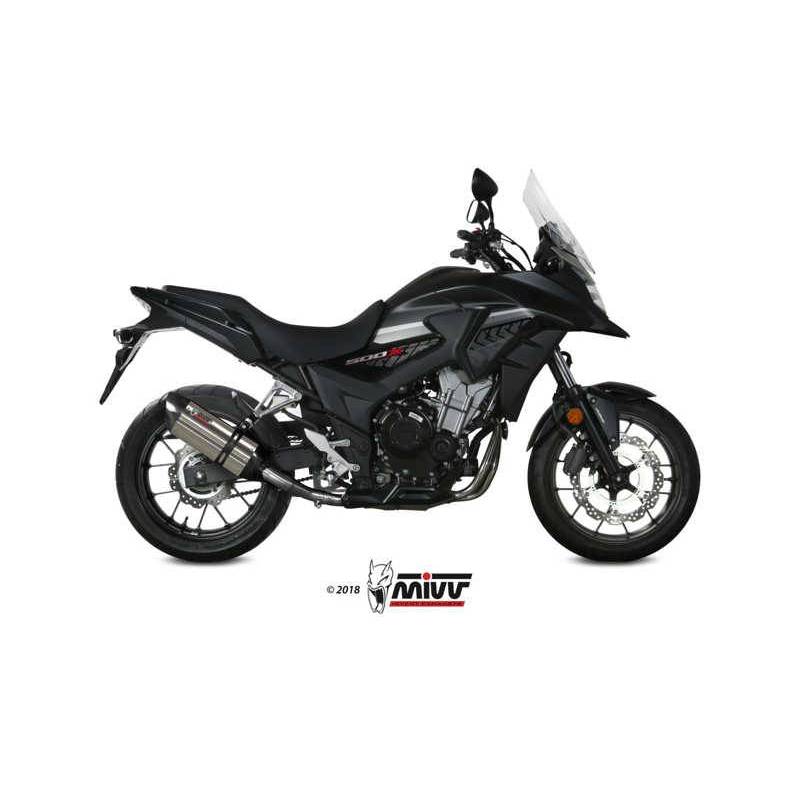 MIVV HONDA CB 500 X 2017 - 2020 SUONO INOX. H.067.L7