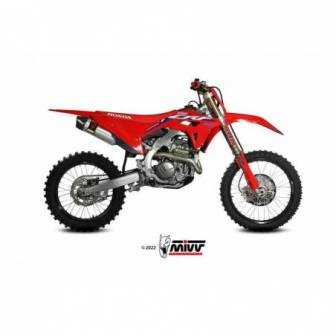 MIVV HONDA CRF 250 2022 - 2022 OVAL INOX. M.HO.035.SXC