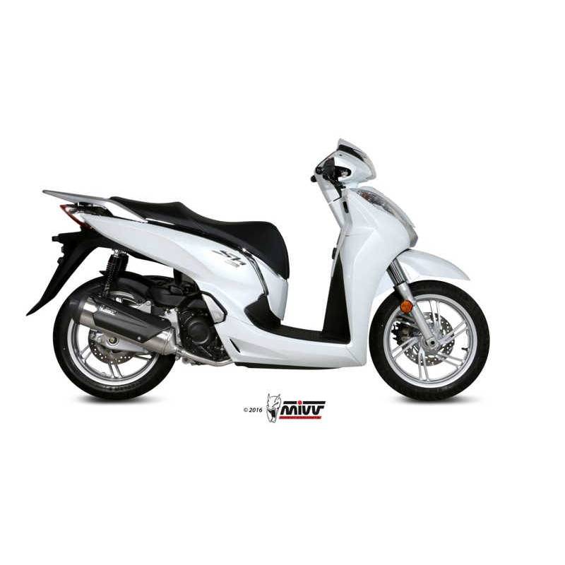 MIVV HONDA SH 300 2015 - 2016 URBAN INOX. C.HO.0007.K