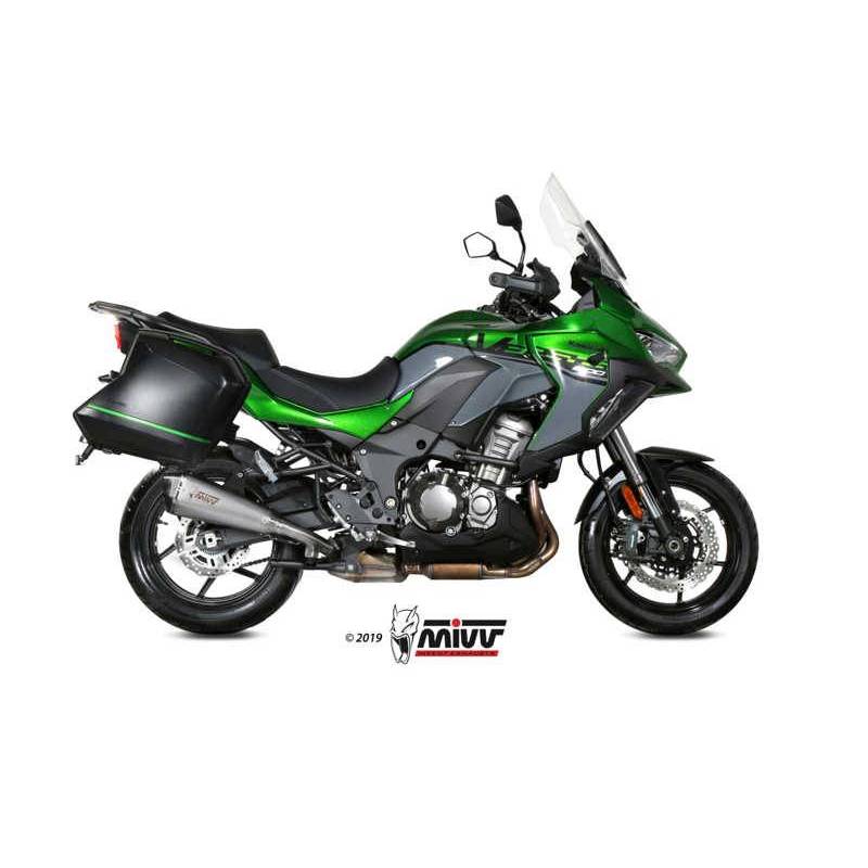 MIVV KAWASAKI VERSYS 1000 / S / SE 2019 - 2022 DELTA RACE INOX. K.049.LDRX