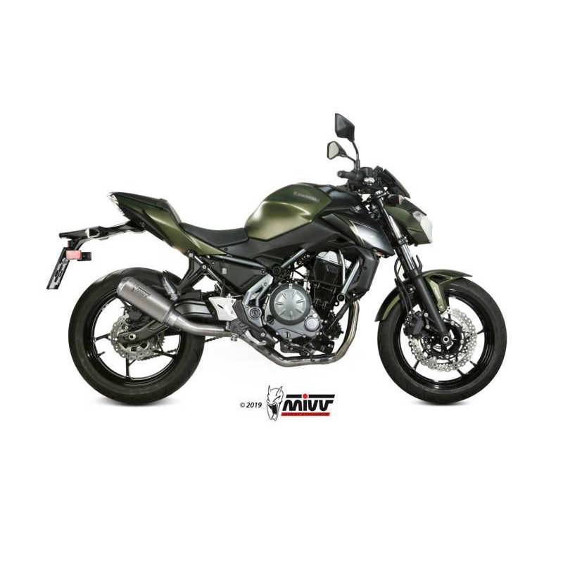 MIVV KAWASAKI NINJA 650 2017 - 2022 MK3 INOX. K.044.SM3X