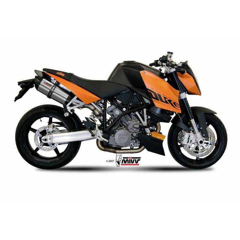 MIVV KTM 990 SUPERDUKE 2005 - 2011 SUONO INOX. KT.002.L7