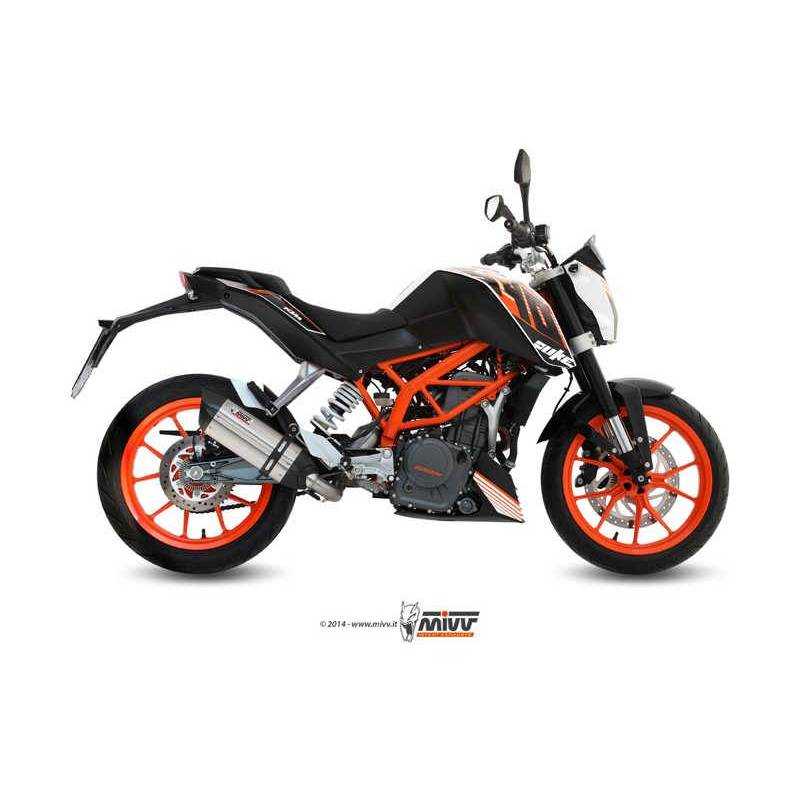 MIVV KTM 390 DUKE 2013 - 2016 SUONO INOX. KT.012.L7