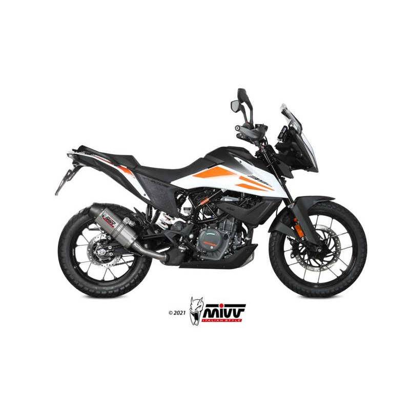 MIVV KTM 390 ADVENTURE 2020 - 2022 OVAL TITANIO CAP KT.024.L4C