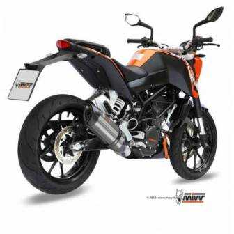 MIVV KTM 125 Duke 2011 - 2016 Suono Inox. KT.009.L7