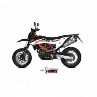 MIVV KTM 690 SMC R 2020 - 2022 OVAL TITANIO CAP KT.023.LNC