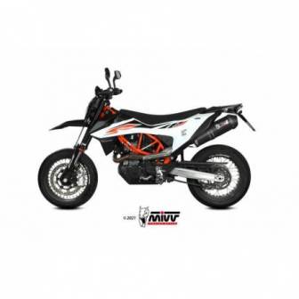 MIVV KTM 690 SMC R 2020 - 2022 OVAL BLACK CAP KT.023.LVC