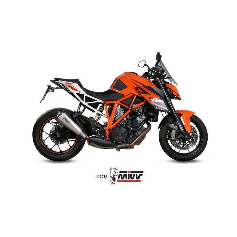 MIVV KTM 1290 SUPERDUKE 2014 - 2019 DELTA RACE INOX. KT.014.LDRX