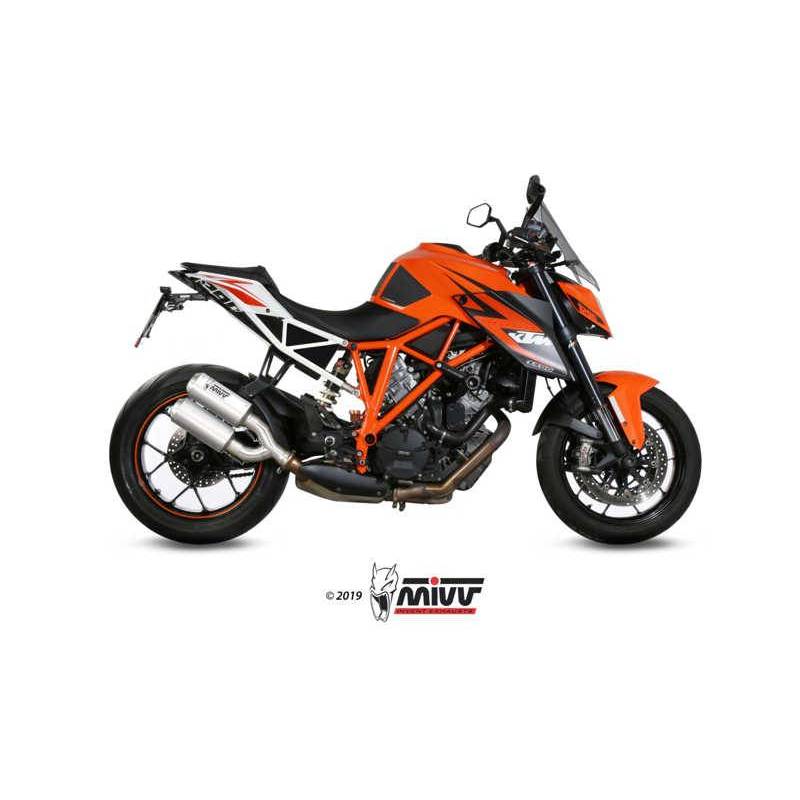 MIVV KTM 1290 SUPERDUKE 2014 - 2019 MK3 INOX. KT.022.LM3X