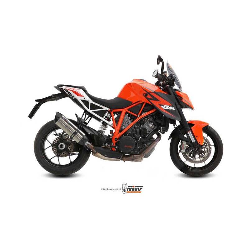 MIVV KTM 1290 SUPERDUKE 2014 - 2019 SUONO INOX. KT.014.L7